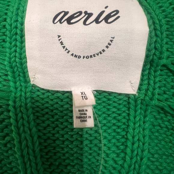 Aerie Green Sweater - Picture 5 of 5